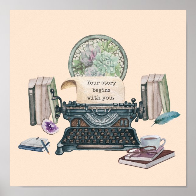 Affiche Votre histoire commence avec vous (Devant)