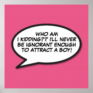 Affiche Votre message bulle de discours Fun rétro bande de