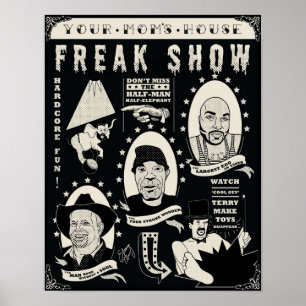 Affiche Votre Moms House Freak Show Emma Terry