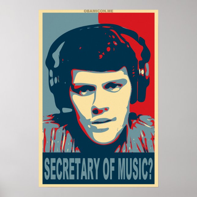 Affiche Votre Obamicon.Me (Devant)