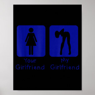Affiche Votre petite amie normale - Ma petite amie Y Funny