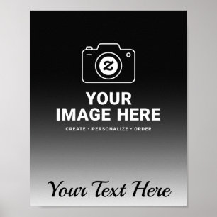 Affiche Votre propre image et texte