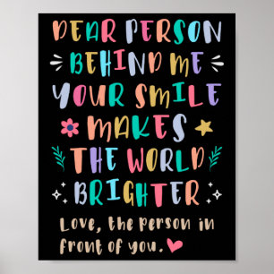 Affiche Votre Sourire Rend Le Monde Plus Brighton Sticker