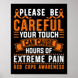 Affiche Votre Touche Peut Provoquer Des Crps De Support De