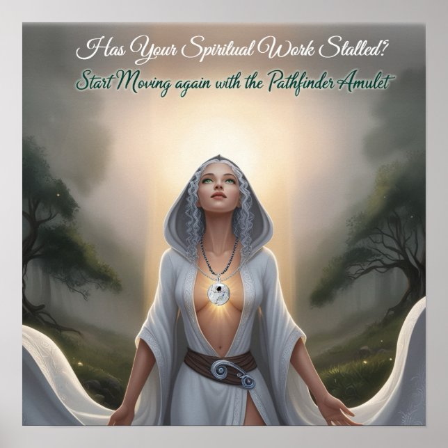 Affiche Votre Travail Spirituel Est-Il Arrêté ? (Devant)