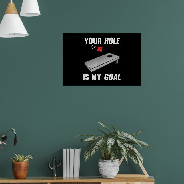 Affiche Votre Trou Est Mon Objectif Phrase Inappropriée Co (Salon 1)