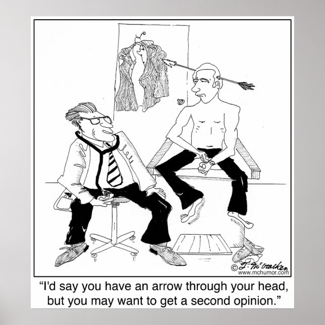 Affiche Voulez-vous une 2ème opinion ? (Devant)