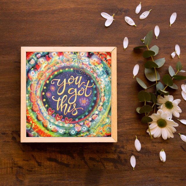 Affiche Vous Avez Ce Citation Inspirationnelle Inspiribili (Créateur téléchargé)