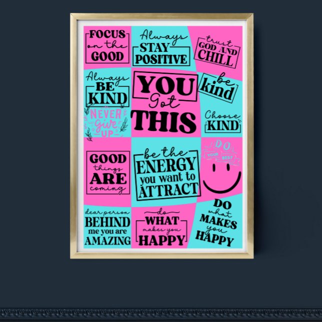 Affiche Vous Avez Cette Citation Inspirationnelle Motivati (Créateur téléchargé)