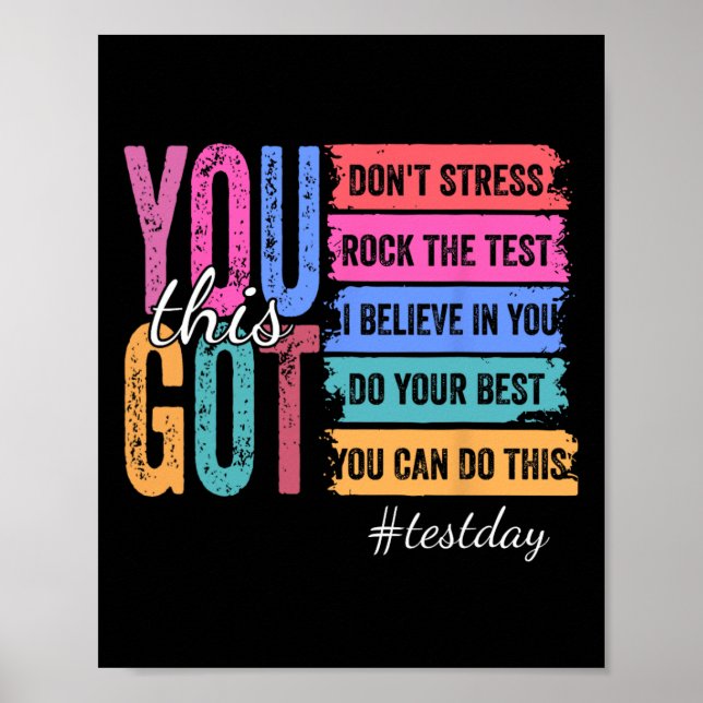 Affiche Vous avez cette journée de test motivationnel ense (Devant)