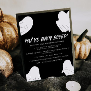 Affiche Vous avez été réservé Boo Voisin Game Sign