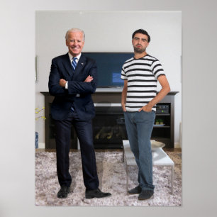 Affiche Vous avez rencontré le président Joe Biden   Ajout