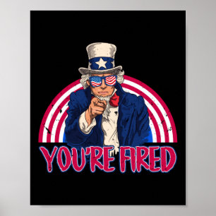 Affiche Vous avez renvoyé Lincoln Sam Oncle Usa Patriot In