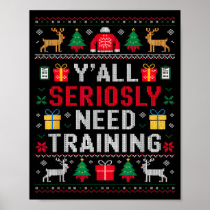 Affiche Vous avez vraiment besoin d'une formation Noël Bur