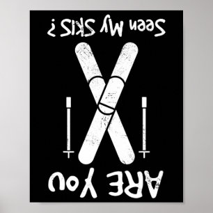Affiche Vous Avez Vu Mes Skis ?