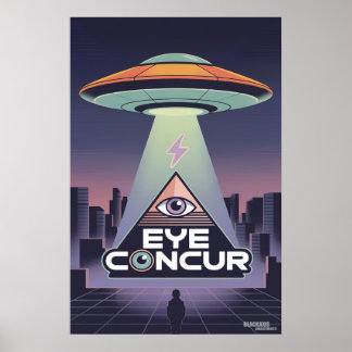 AFFICHE VOUS CONCURREZ LE GAZE EN ATTENTE DE LA TERRE !