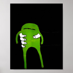 Affiche Vous devez accepter la grenouille drôle mème