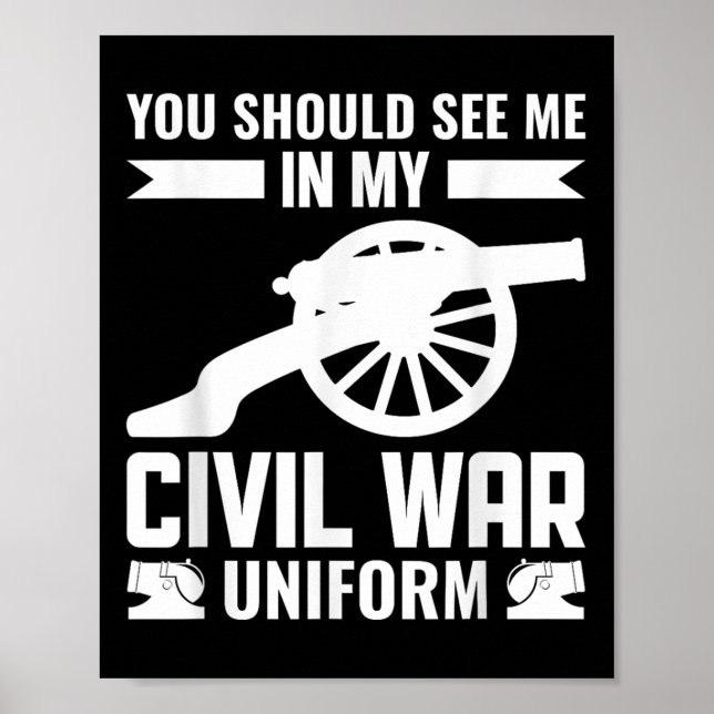 Affiche Vous Devriez Me Voir Dans Mon Uniforme De Guerre C (Devant)
