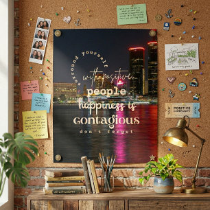 Affiche Vous entourer avec une motivation positive