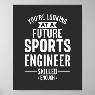 Affiche Vous êtes à la recherche d'un futur ingénieur spor