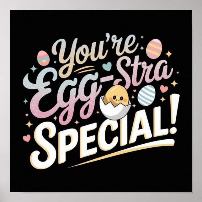 Affiche Vous êtes Egg-Stra Special ! (Devant)