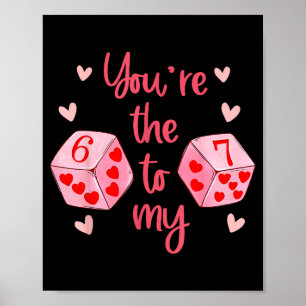 Affiche Vous êtes le 6 pour mon 7 drôle de Saint-Valentin