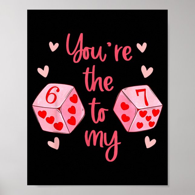 Affiche Vous êtes le 6 pour mon 7 drôle de Saint-Valentin  (Devant)