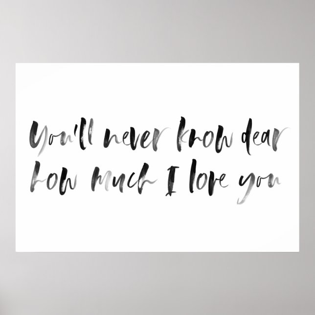 Affiche Vous Êtes Mon Écran D'Aquarelle Sunshine (Devant)