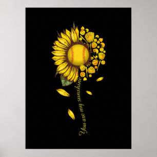 Affiche Vous Êtes Mon Sunshine Tournesol