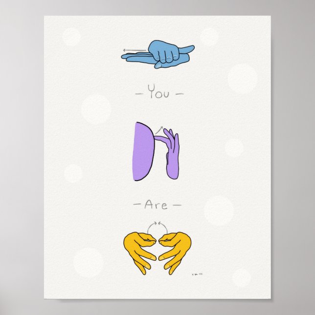 Affiche Vous Êtes Sage Smart Important Citation De Film AS (Devant)