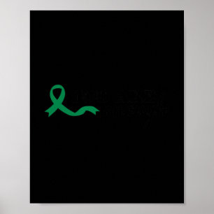 Affiche Vous Êtes Suffisant Ruban Vert De La Santé Mentale