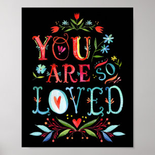 Affiche Vous êtes tellement aimé Citation motivationnelle