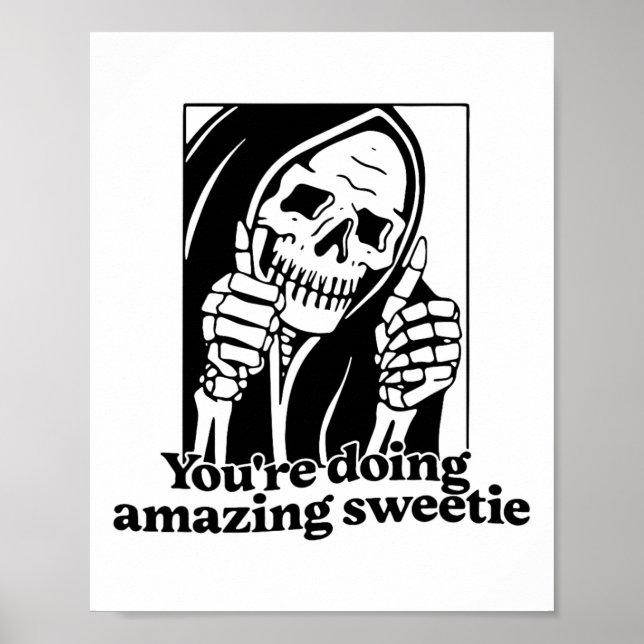 Affiche Vous faites Extraordinaire Sweetie1 (Devant)