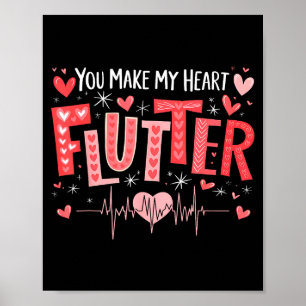 Affiche Vous faites palpiter mon cœur Infirmière cardiaque