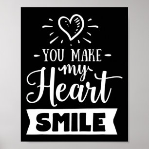 Affiche Vous Faites Sourire Mon Cœur Famille Correspondant