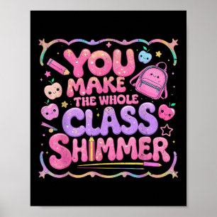Affiche Vous faites tout l'ensemble Cl scintiller Cadeau d