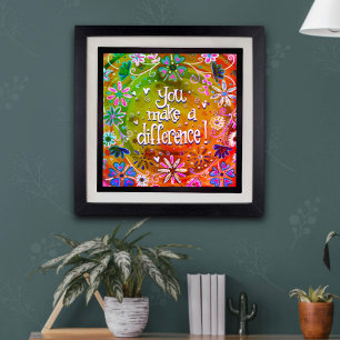 Affiche Vous faites une différence