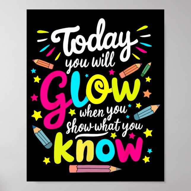 Affiche Vous Gluirez Lorsque Vous Montrez Ce Que Vous Save (Devant)