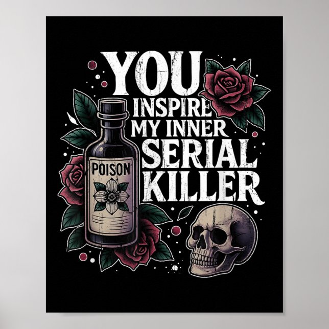 Affiche Vous Insistez Mon Tueur De Série Intérieur, Hallow (Devant)