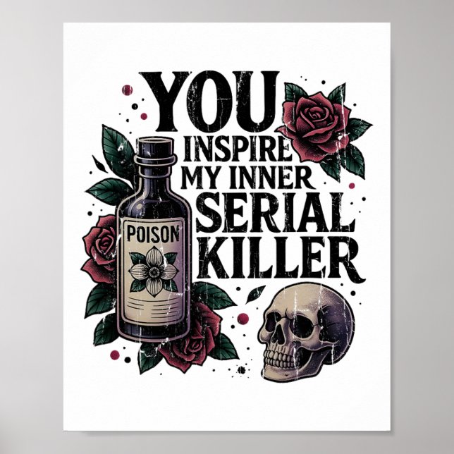 Affiche Vous Inspire Mon Tueur Série Intérieur2 (Devant)