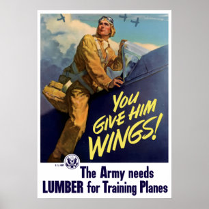 Affiche Vous lui donnez des ailes !