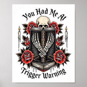 Affiche Vous M'Avez Eu À Trigger Warning, Bad Book Club, R
