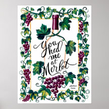 Vous M'Avez Eu Chez Merlot Red Wine Lover Custom