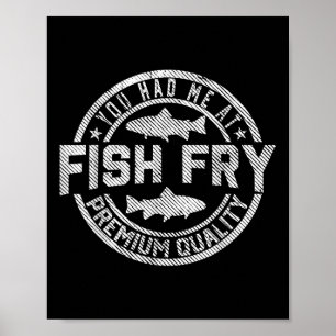 Affiche Vous m'aviez à Friture de Poisson Drôle Friture de