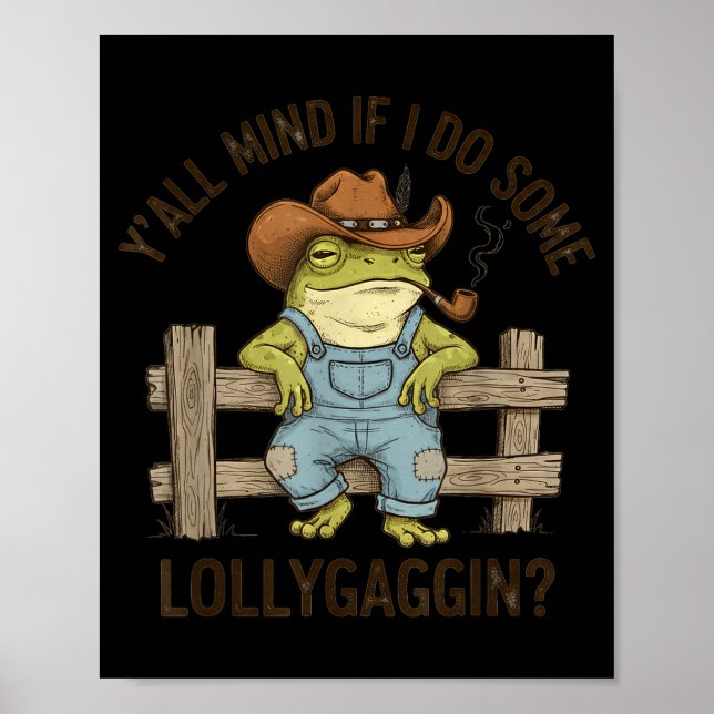 Affiche Vous m'en voudrez si je fais quelques grenouilles  (Devant)