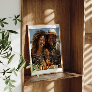 Affiche Vous & Moi Photo de couple personnalisée