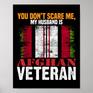 Affiche Vous N'Avez Pas Peur De Moi Mon Mari Est Afghan Vé