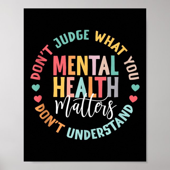 Affiche Vous Ne Comprenez Pas La Sensibilisation À La Sant (Devant)