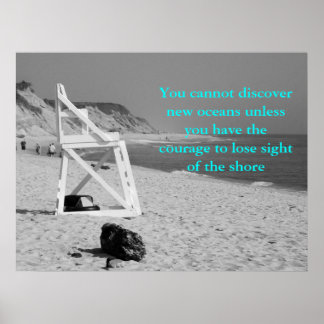 Affiche Vous ne pouvez pas découvrir de nouveaux océans à 