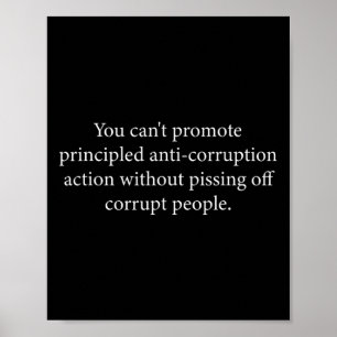 Affiche Vous ne pouvez pas promouvoir une action anti-corr